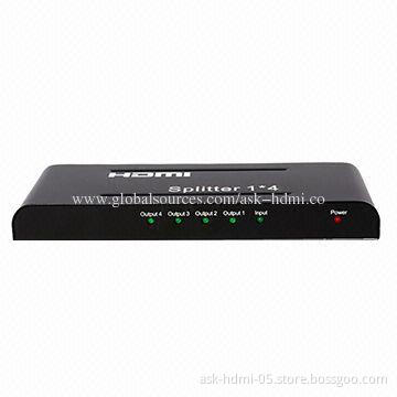 1.3V HDMI Splitter 1 X 4, Supports 3D and CEC
